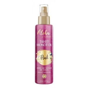 Huile de monoÏ pailletée pink ML