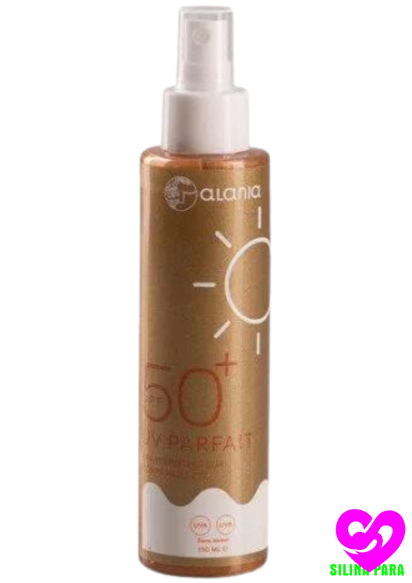 Alania Uv Parfait Spray Protecteur Corps SPF Paillete png
