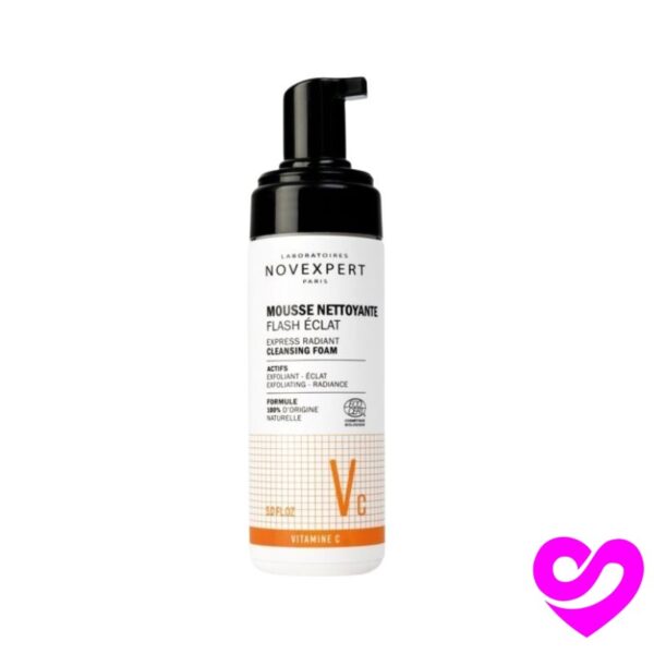 novexpert mousse nettoyante flash eclat jpg