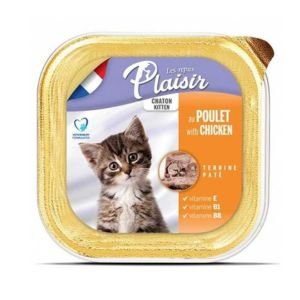 Barquettes chaton au poulet 100gr