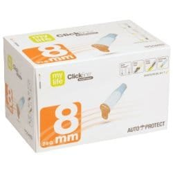 Clickfine aiguilles 8mm