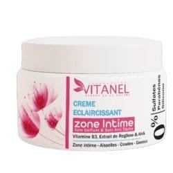 Crème éclaircissante zone intime
