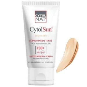 Ecran spf50+ teinté beige sable