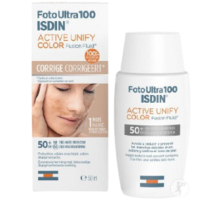 Isdin Écran Solaire Active Unify Fusion Fluide Teinte Spf50+ 50ML