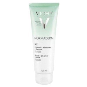 Normaderm 3en1 exfoliant + nettoyant + masque 125ml