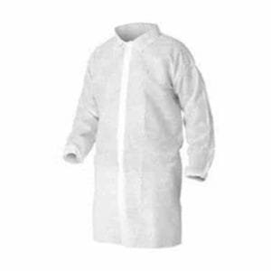 Surblouse jetable blanche - Pack de 10