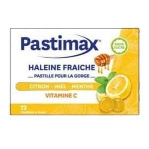 Pastimax au citron, miel, menthe