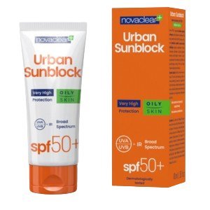 Urban sunblock spf50+ oily skin