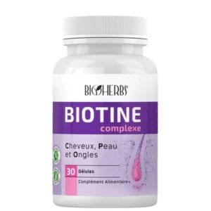 Biotine Complexe 30 Gélules Bioherbs