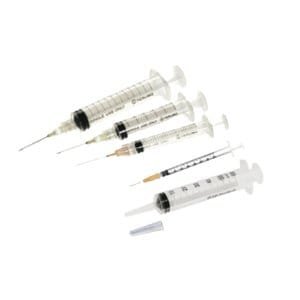Seringue à usage unique 5cc